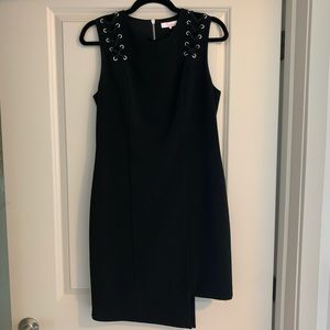 Black Parker Midi Dress